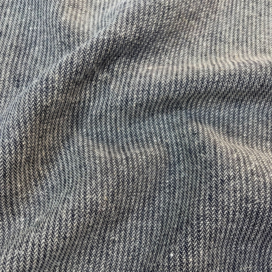Yarn-Dyed Linen and Rayon Geometric Herringbone Fabric – Five Point ...