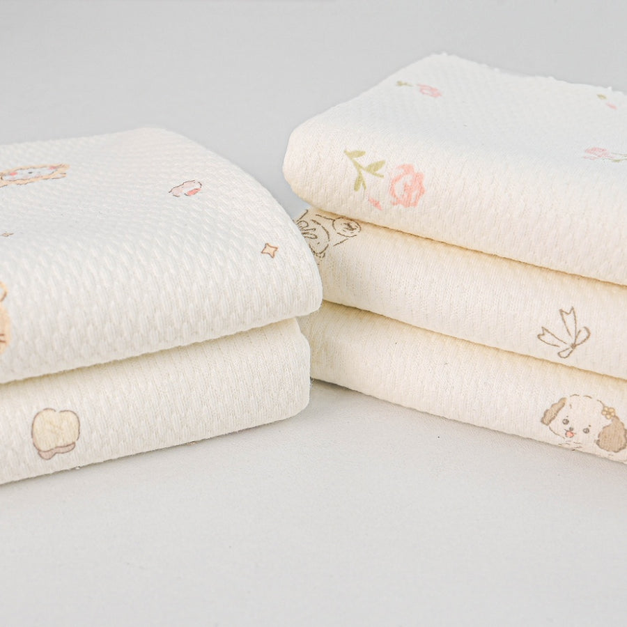 Cotton-Spandex Knitted Jacquard Fabric – Five Point Fabric Co.,