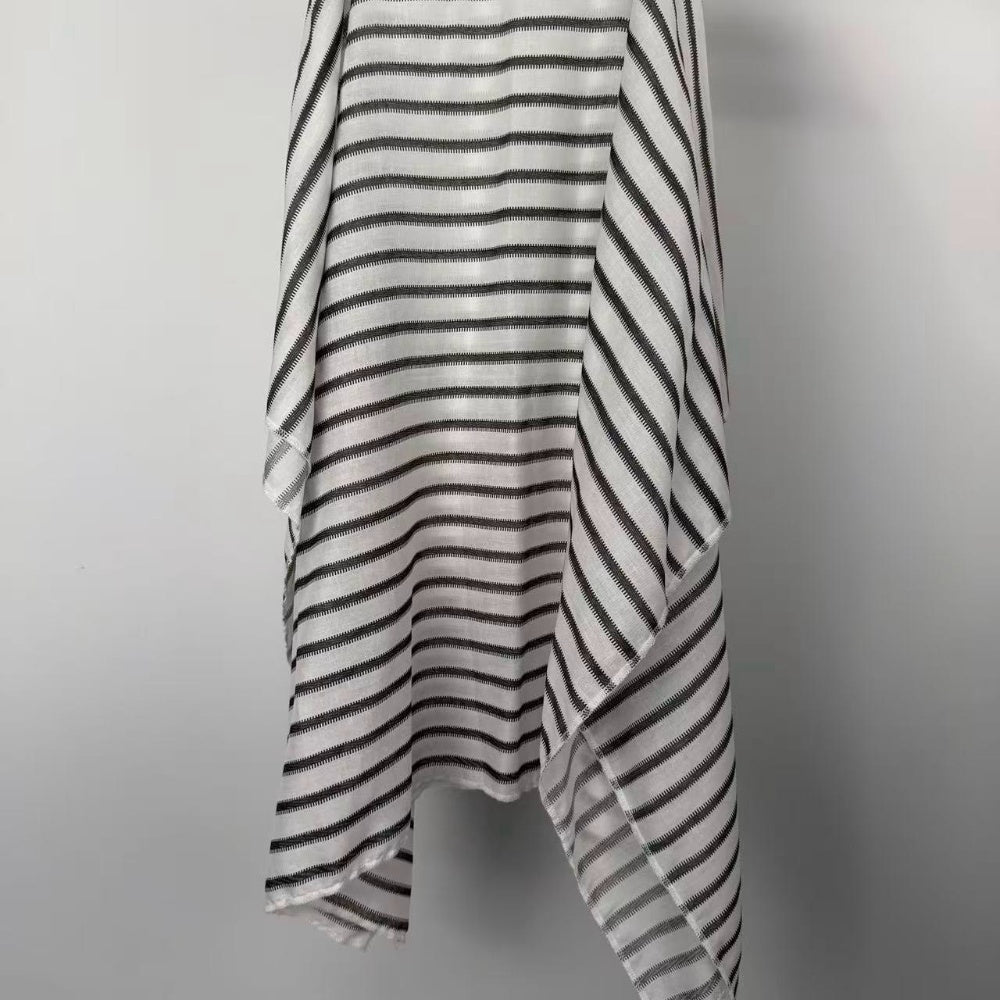 Pigment-Printed Stripe Fabric, 20% Linen and 80% Lyocell – Five Point ...