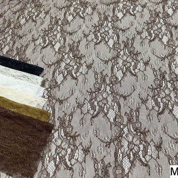 Big Floral Dyed Knitted Fabric