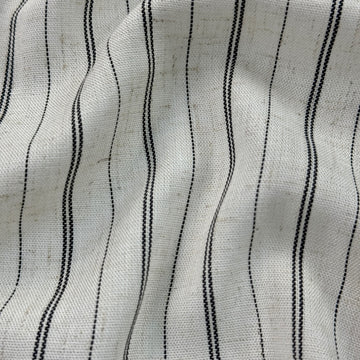Yarn Dyed Linen Rayon Stripe Fabric