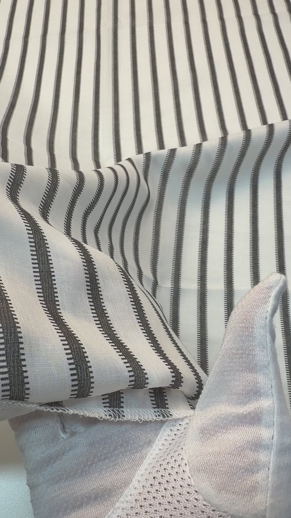 Pigment-Printed Stripe Fabric, 20% Linen and 80% Lyocell – Five Point ...