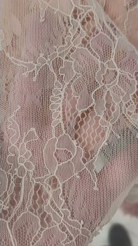 Big Floral Dyed Knitted Fabric